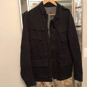 Men’s navy utility jacket